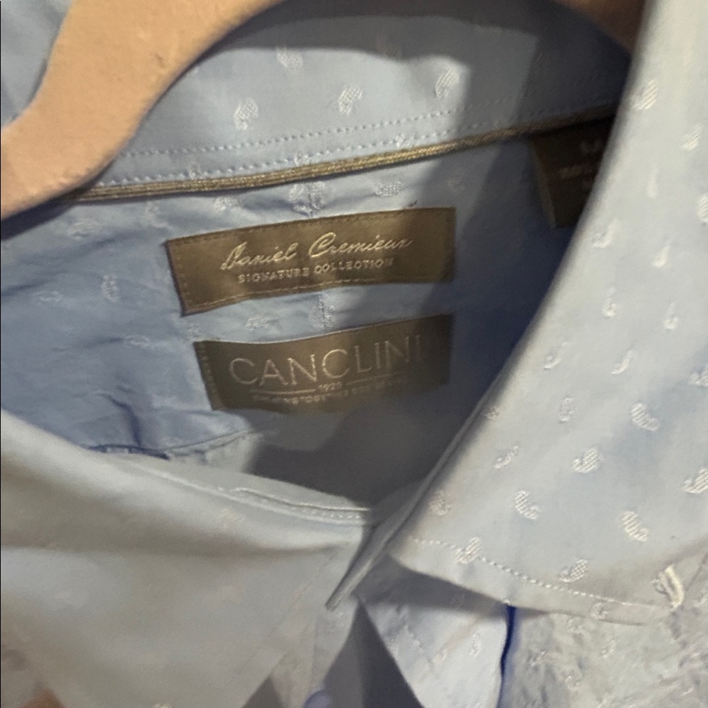 Daniel Cremieux Light Blue Casual Button Down Shirt - Picture 2 of 3
